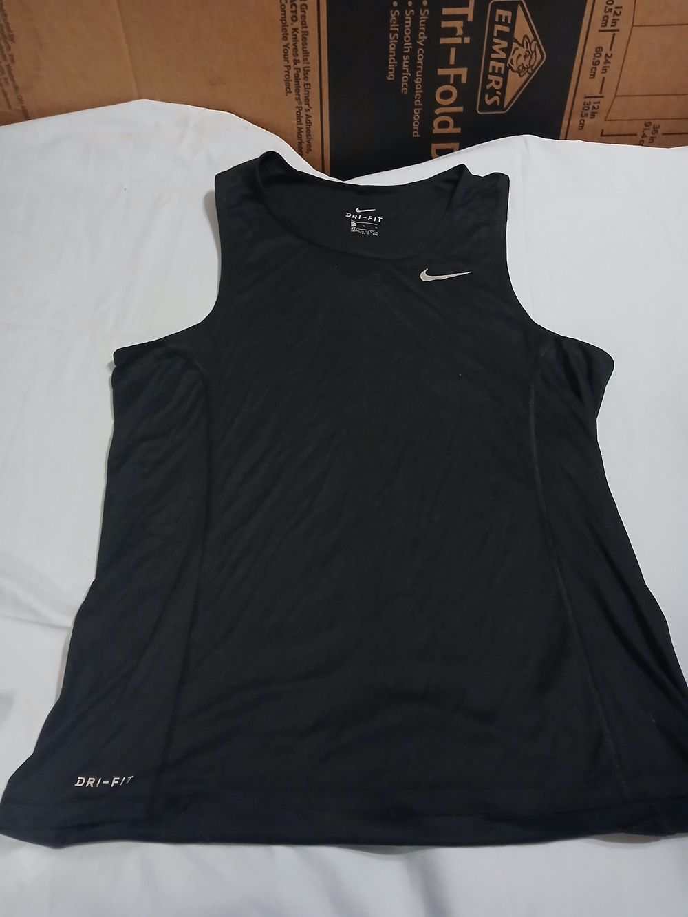 Nike Dri-FIT Black Athletic Tank
